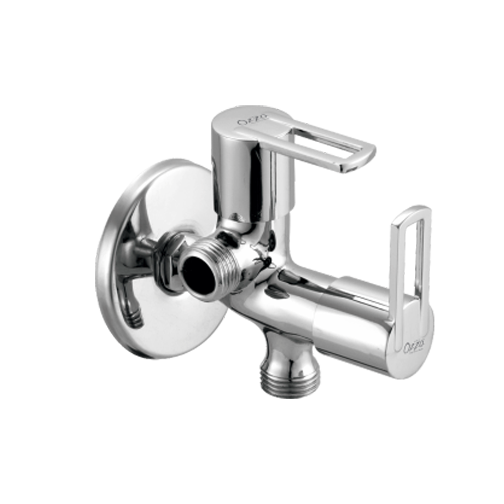 2-in-1 Angle Cock – GARNET